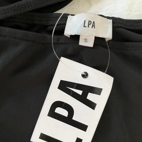 LPA - Raina Midi Dress | Size: Small | Black | NWT / NEW | Lara Pia Baroncini - Picture 7 of 8